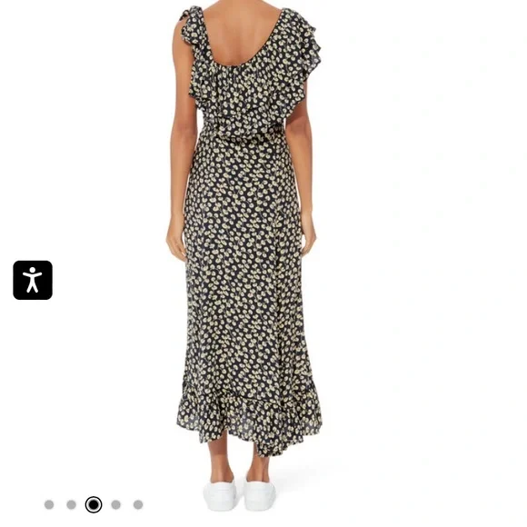 Ganni Ruffle Dress - Picture 3 of 6